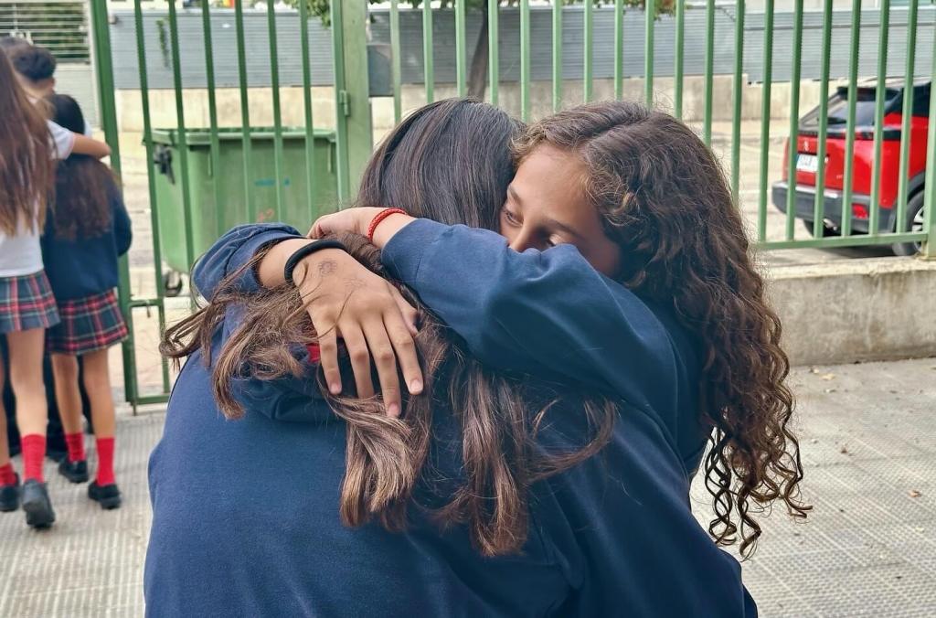 Participamos en la campaña 'Un abrazo por el Alzheimer'.